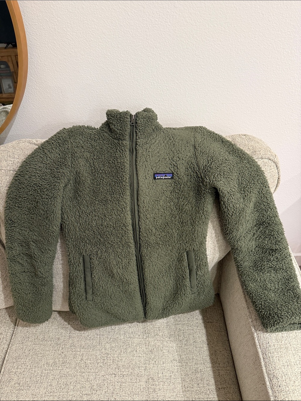 Patagonia Los Gatos olive green Jacket